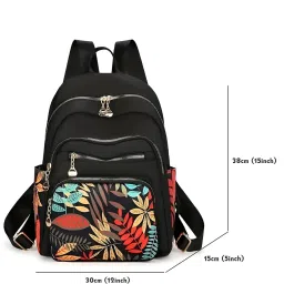 banqlyn Shoulder Bag for Women Stylish Ladies Bags Purse and Backpack Purse,European And American Trend Shopping Trip Backpack Fashion Backpack Girls,Women's Backpacks image 1
