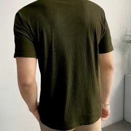 madfrog Men Solid Polo Neck Half Sleeve Polyester Blend Regular & Comfort Fit T-Shirt for Men's image 1