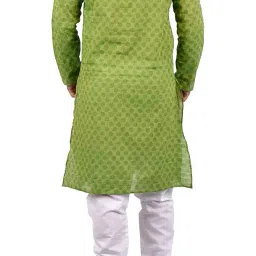 maharaja Shirt Men's Cotton Kurta Pyjama image 1