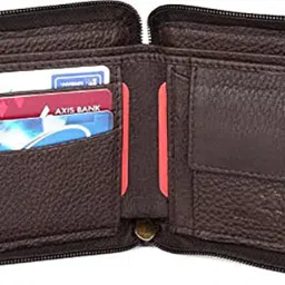 wildhorn India Brown Nappa Leather Men's Wallet (699709) image 4