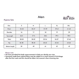 nite flite Sangria Mens 100% Cotton Nightwear image 5