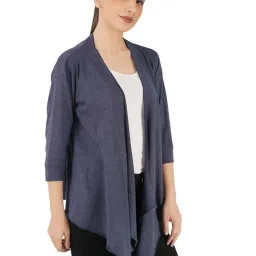 nora nico Amazon Brand-Nora Nico Women's Cotton Waterfall Shrug image 2