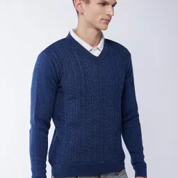 pivl Men's Winter Solid Sweater - Warmth and Style for The Season||Winterwear|| image 3