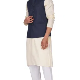 Clothing Street Men's Jute Nehru Jacket/Waist Coat image 3