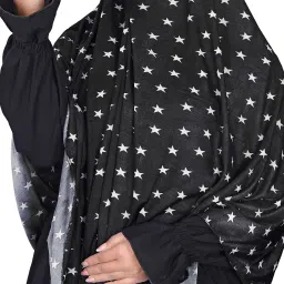 tijarat Printed Namaz Khimar Hijab Chaderi Scarf For Islamic Muslim Womans image 2