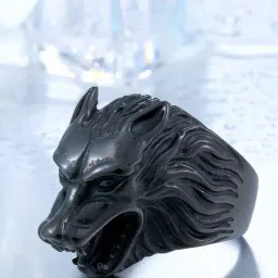 asma jewel house 3D Game of Thrones House Stark of Winterfell Wolf Ring for Men/Boys – Stainless Steel, US Size 10, Anti-Allergy, Rust-Resistant Design image 5