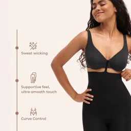 underneat Women Seamless High Rise Tummy Control Shaper Shorts image 3