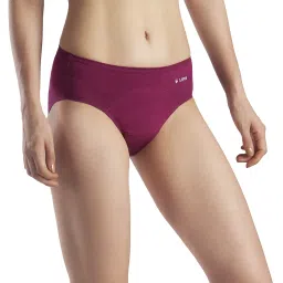 lavos Women's Period Panty Hipster Leak Proof Underwear for Low Flow, Reusable Odor & Stain Free Bamboo Cotton Anti-Bacterial Menstrual Periods Panties for Women & Girls image 1