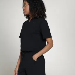 puma Women's Cotton Solid Relaxed Fit Polo Shirt image 1