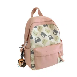 shopora Women Backpack School Bag Large Daypack Bookbag For Teenagers Girls Students Pink image 2