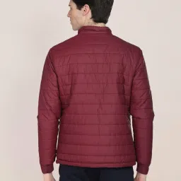 u.s. polo assn. Men High Neck Solid Polyester Padded Standard Length Jacket image 3