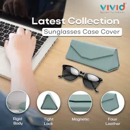 vivid Unisex Adult Lightweight Eyewear Specs Case Cover | Protect Eye Glasses | Chashma Dibbi | Spectacle Box image 3