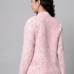 ewools Women's Wool Round Neck Cardigan image 4