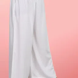 Women's Solid Rayon Palazzo Pants Regular Palazo image 1