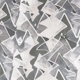 crimsoune club Men's Olive 100% Cotton Printed Shirt image 3