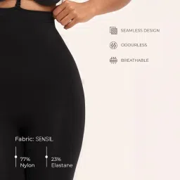 underneat Women Seamless High Rise Tummy Control Shaper Shorts image 4