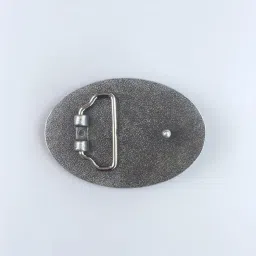 jean's friend Enamel Horse Head Saddle Western Oval Belt Buckle Gurtelschnalle image 4