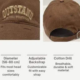 drunken Cap for Men Women Topi Unisex Head Branded Caps Adjustable Strap Summer Sports Cricket Gym Dance Denim Free Size Woolen Fashion Baseball Hip Hop Helmet Winter Snapback image 3