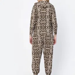uzarus Women's Printed Hooded Zipper Full Sleeves Track Suit Co-ord Set image 3