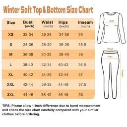 khwaish store Womens Soft Thin Warm Long Jhons Base Layer Thermal Inner Set Ladies Warm Full Sleeve Crew Neck Top & Bottoms Pajama for Winter Cold Weather image 5
