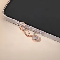 touch925 Sunbeam Sparkle Charm | Charm For Phone Bag Keychain Airpods Accessories | 925 Silver Charms | Waterproof and Anti-Tarnish | Pure Silver Accessory Gift image 2