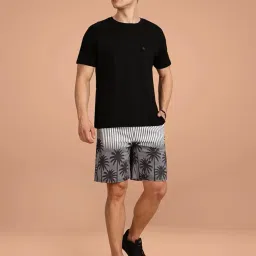 bullmer Trendy Co-Ord Set for Men | T-Shirt and Shorts Set image 1
