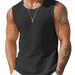 the modern soul Sleeveless Tshirt for Men | Tank Top for Men's | Vest for Man (Pck of 3) image 5