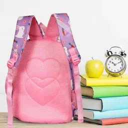 tinytot School Bag for Girl - 26Litre, 18 Inches, Durable & Sleek Waterproof Tuition Bag for Girls, School Backpack, Picnic & Travel Bag, College Bag for Girls image 2