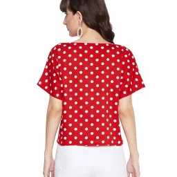 uptownie lite Women's Printed Crepe Boxy Top image 4