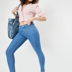 max Women's High Rise Regular Jeans image 3