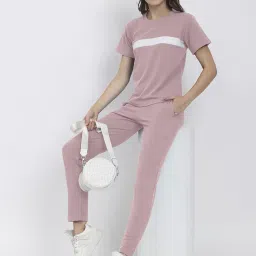 alisba Tracksuit For Women With Cotton Lycra Fabric - Comfortable Gym Wear For Women - Activewear Set For Yoga, Running, Jogging, Sports, Travel, Night Dress image 3