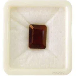 lmdprajapatis 5.50 Carat Natural Lab Certified Hessonite/Garnet/Gomed Unheated Untreated Astrological Loose Gemstone image 1