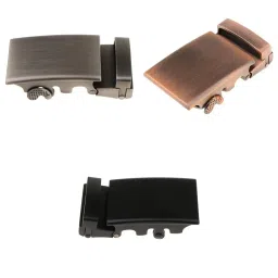 bnf 3Pcs Mens Ratchet Belt Buckle, Automatic Slide Buckle For Belt Strap 34-36Mm | Mens Accessories | Belt Buckles image 1