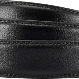 contacts Belt Ratchet Buckle Strap Only – Waist Size Adjustable from 28" to 40" – Replacement Strap for Automatic Click Belts – No Buckle Included image 1