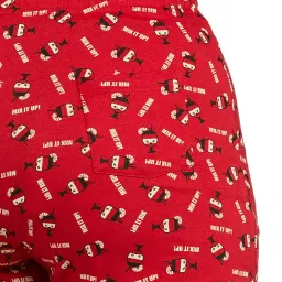 max Women All-Over Printed Knit Shorts image 3