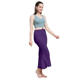 Amazon Brand - Anarva Women Cotton Blended Saree Shapewear Regular Petticoat Skirt For Saree image 5