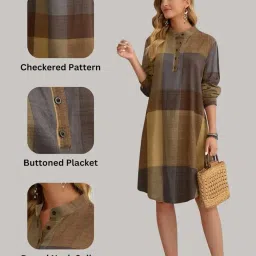 leriya fashion Women's Mini Dress | One Piece Dress for Women | Dresses for Women | Trendy Dress for Women image 3