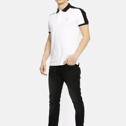 the indian garage co Men Slim Fit Solid Mid-Rise Jeans image 4