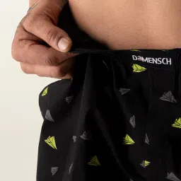 damensch Regular Fit Solid 100% Soft & Durable Cotton Boxer Shorts Dual Pockets Anti-Bacterial Moisture Wicking Microfibre Waistband Ultra-Light Boxers for Men image 5