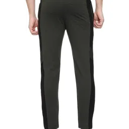 mark louiis Track Mid Rise Pant For Men - Regular Fit Track Pants with Unique Design For Maximum Style & Comfort - Everyday Use Lowers (Olive Green), Large image 2