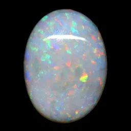6 Carat Australian Opal Stone Genuine Opal For Ring Pendant & Jewellery Making Purpose दूधिया पत्थर 6.6 Ratti Aaa++ Australian White Fire Opl Stone सफ़ेद ओपल Sol By Cuonna Gems Gallery image 1