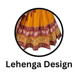 looknbook art Women's Tussar Silk With Patola Print And Foil Work Lehenga choli image 5