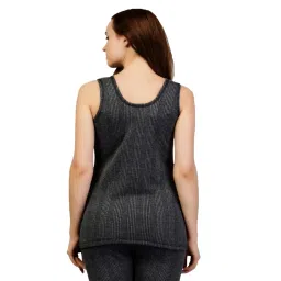 zimfit Cotton Women's or Girls Winter wear Half Sleeves Thermal,Warmer, Slip Top in Dark Grey Colour (Pack of 1) image 2
