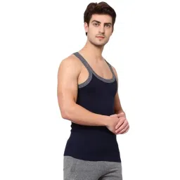 INNERO Men's Gym Vest, Soft Cotton Vest Fot Men, (Pack of 1) image 2