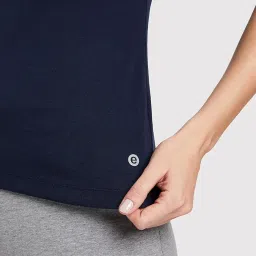 enamor Sleeveless Scoop Neck Regular Length Tank Top For Women - Relaxed Fit, Soft and Breathable Cotton - E025 image 5