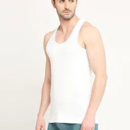 vip Men's Solid Regular Fit Vest image 2