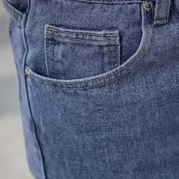 avanova Jeans for Men Slant Pocket Jeans II Mens Denim Jeans Pants II Denim Jeans for Men II Cotton Pant II Wide Legs II Slant Pockets II Jeans for Men (Jeans-139) image 5