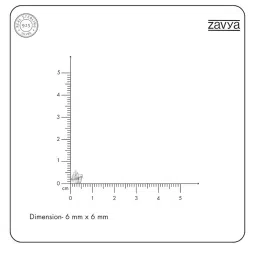 zavya 925 Sterling Silver Cubic Zirconia Minimal Silver Plating Stud Earrings | | Gift for Women and Girls | With Certificate of Authenticity and 925 Hallmark|Mother's Day image 5