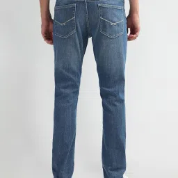 u.s. polo assn. Men's Brandon Slim Tapered Fit Mid Rise Jeans image 4