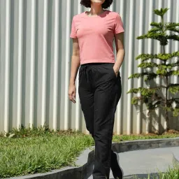 blissclub Women's Straight Pants (BC_TerrainTrackpants_Black_XL_Bliss image 2